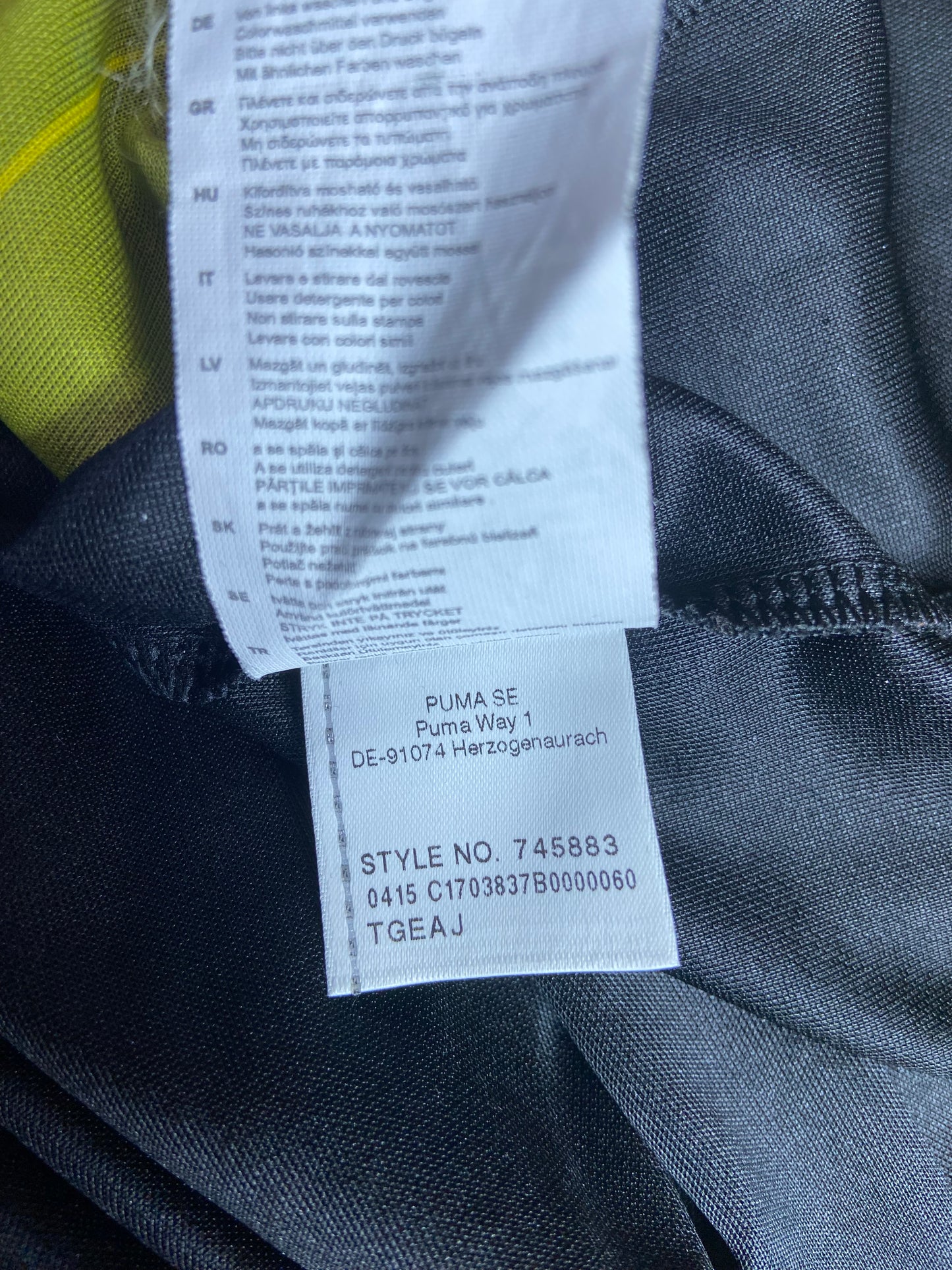 Piszeck BVB Dortmund Auswärtstrikot 2014/2015 (L)