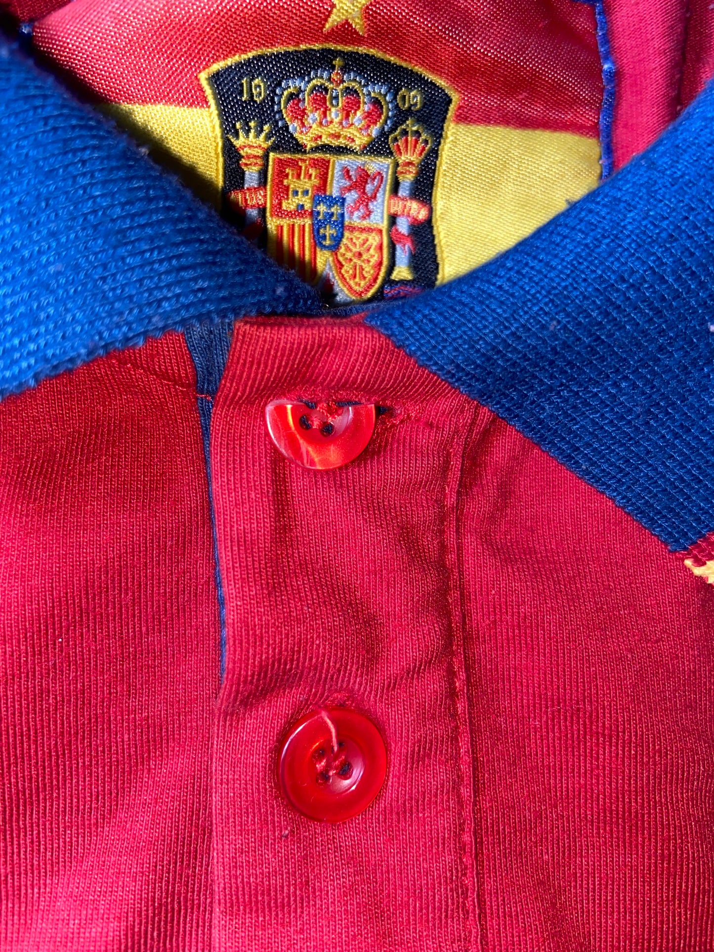 Spanien, RFEF, Polo Hemd Shirt (L)