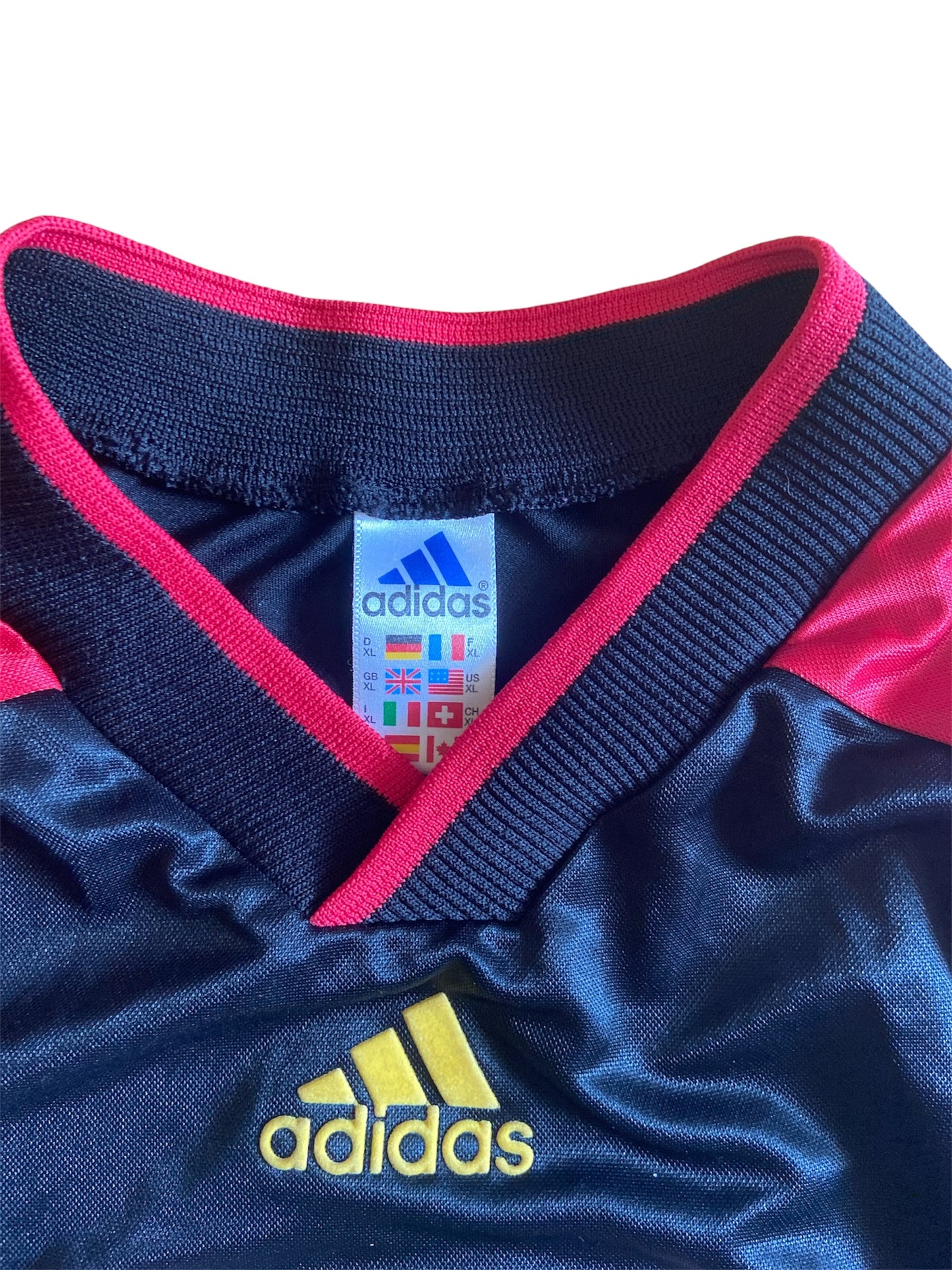 Bayer Leverkusen Trainings-Shirt Adidas 1998/1999 (XL)
