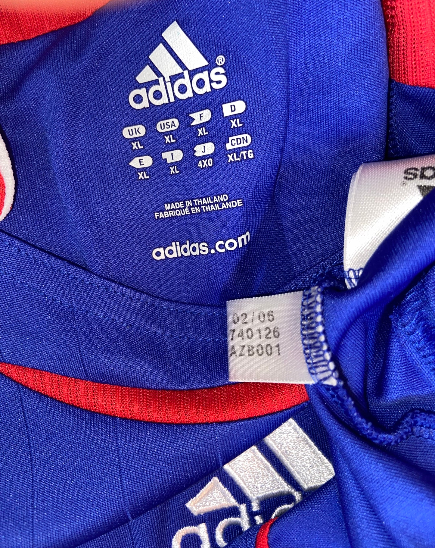 Zidane, Frankreich Heimtrikot 2006 (XL)