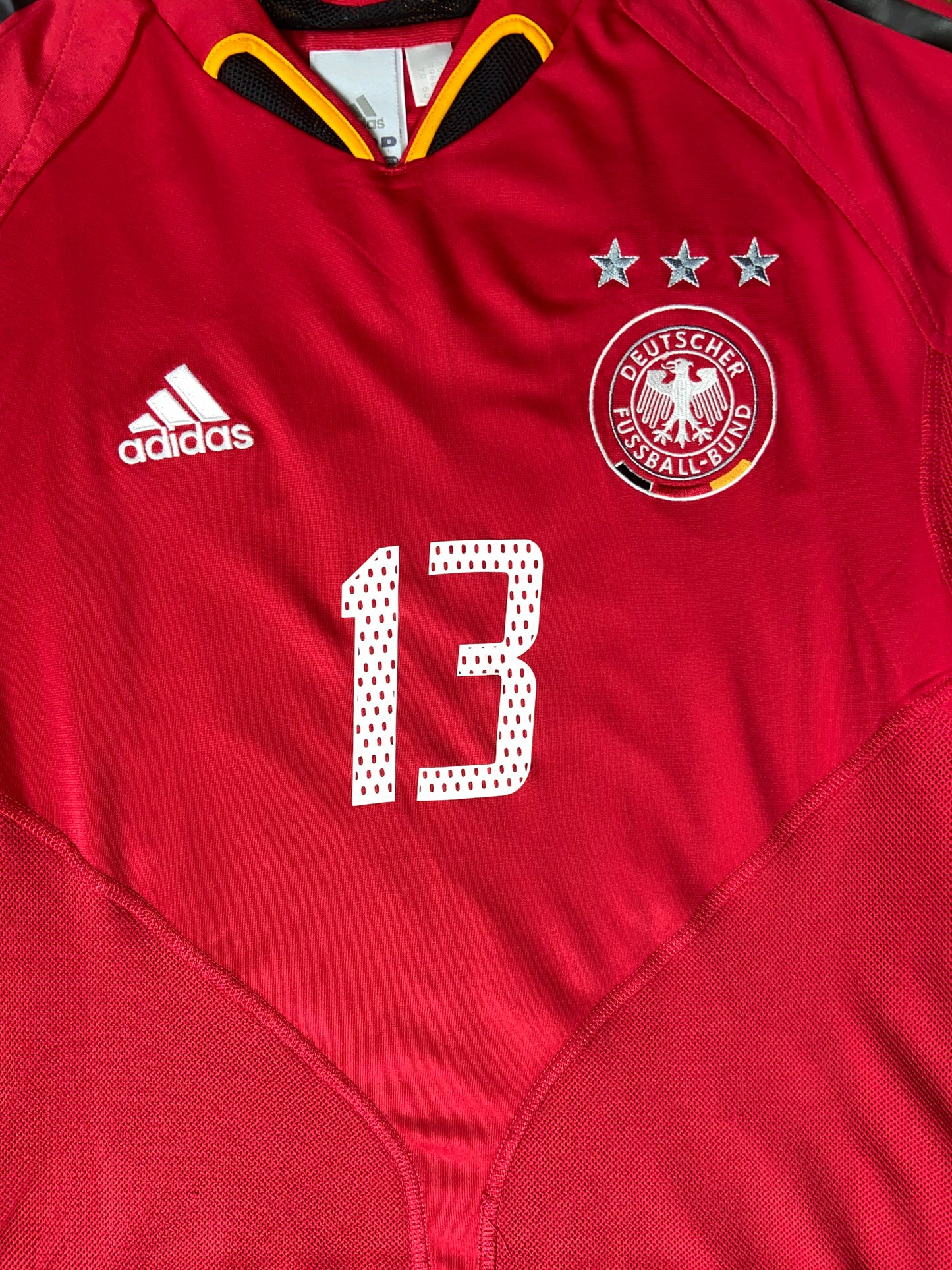 Ballack, DFB, Deutsche Nationalmannschaft Auswärtstrikot 2004 (L)