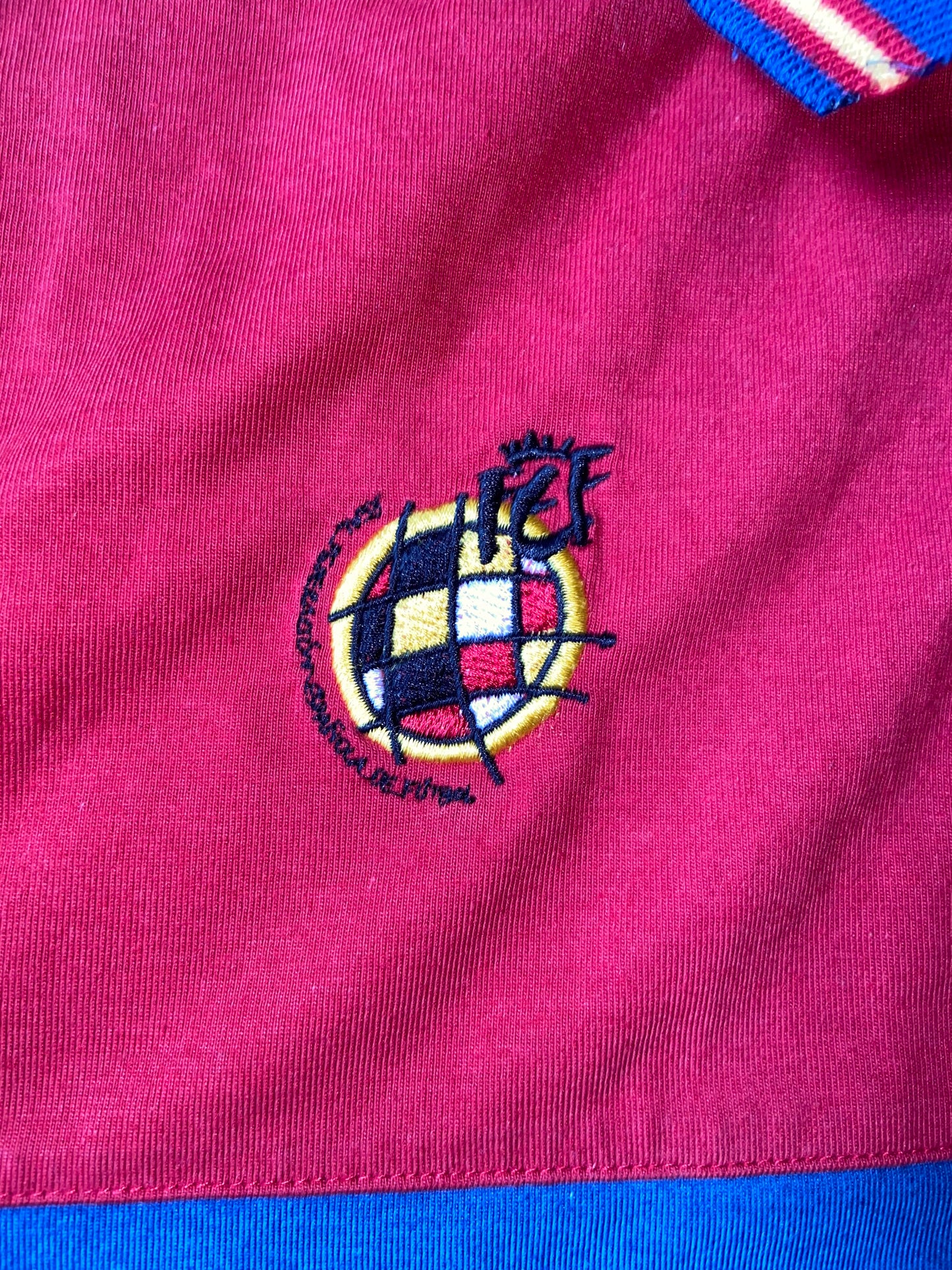 Spanien, RFEF, Polo Hemd Shirt (L)