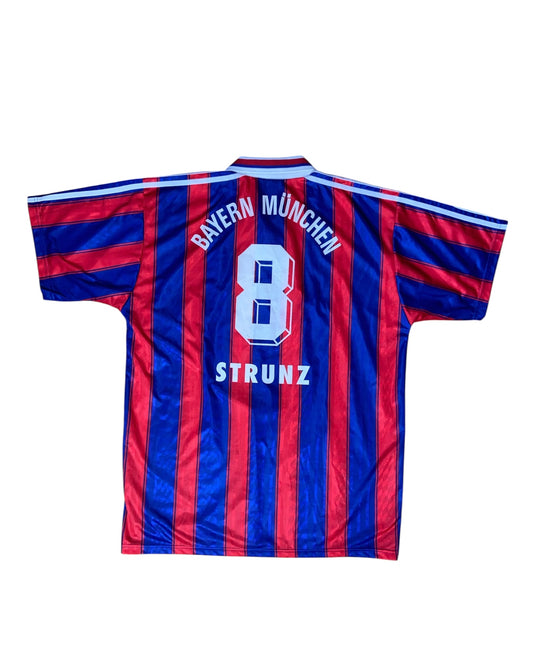 Thomas Strunz, FC Bayern Heimtrikot 1995/1996 (L) Spielerversion