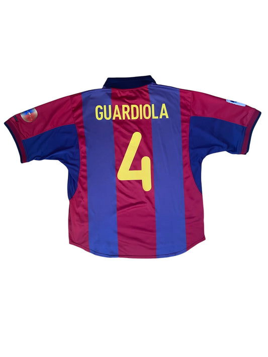 Guardiola, FC Barcelona Heimtrikot 2000/2001 (XL)
