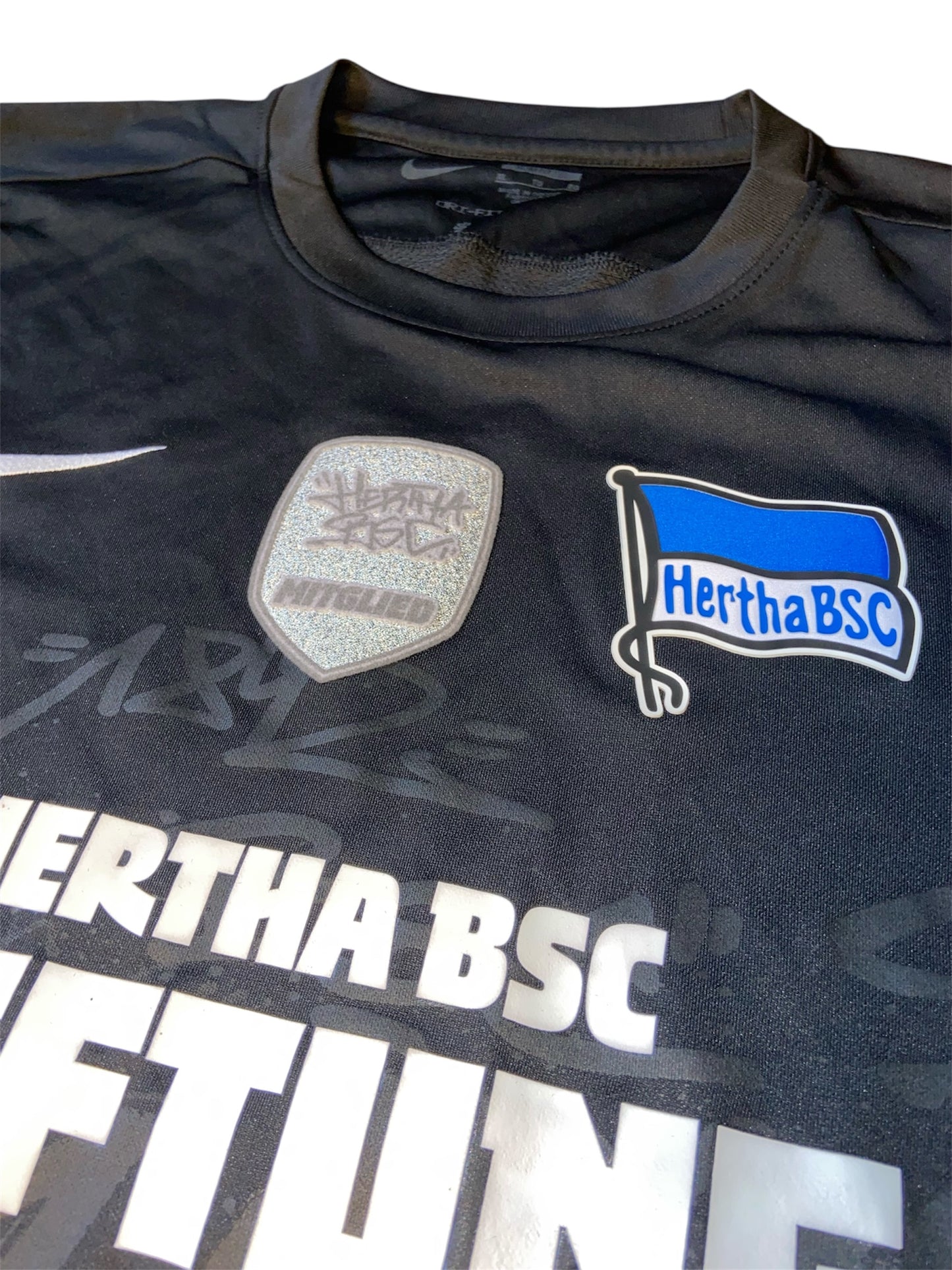 Hertha BSC, Schwarzer Beton Sondertrikot 2023/24 (XL) Neu mit Etikett