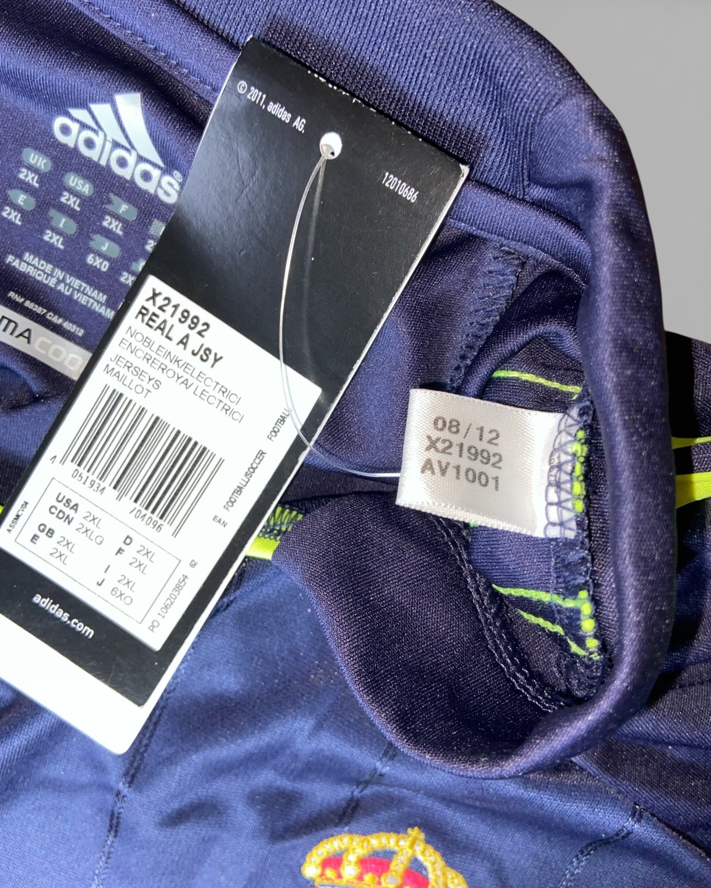 Ronaldo, Real Madrid, Auswärtstrikot 2012/2013 (XXL) Neu mit Etikett