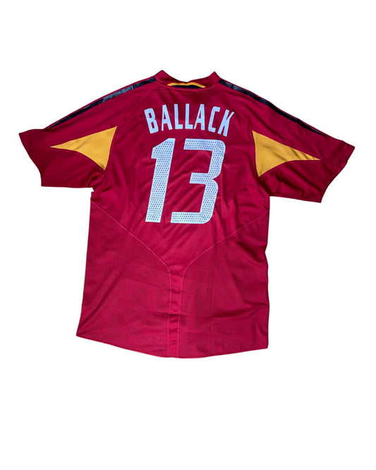 Ballack, DFB, Deutsche Nationalmannschaft Auswärtstrikot 2004 (L)