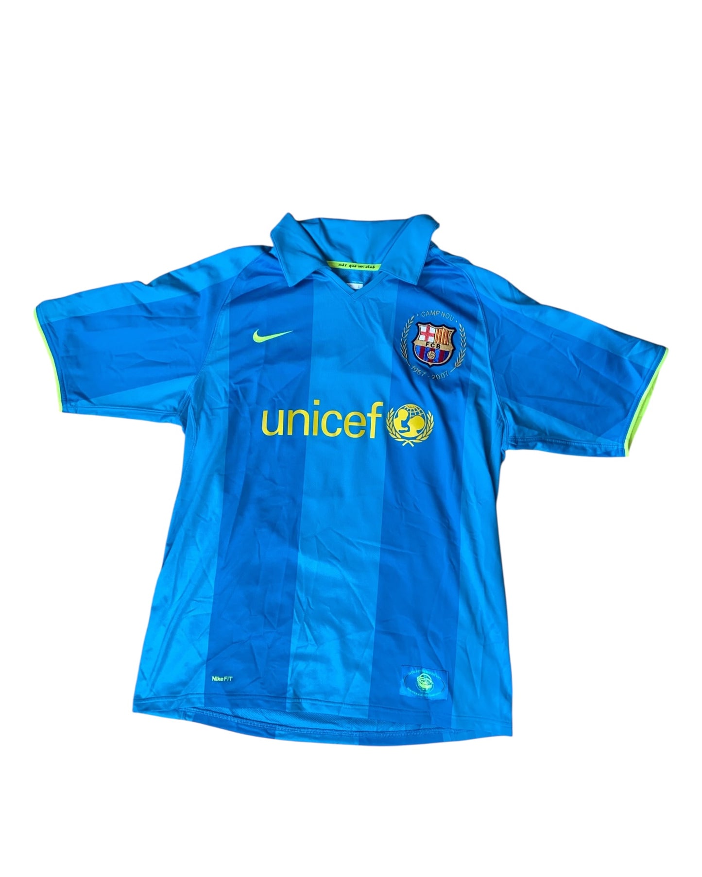Ronaldinho, FC Barcelona Auswärtstrikot 2007/2008 (L) mit Hose