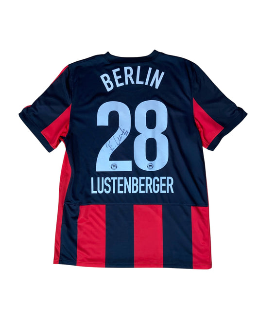 Lustenberger, Hertha BSC Auswärtstrikot 2009/2010 (M) mit Unterschrift