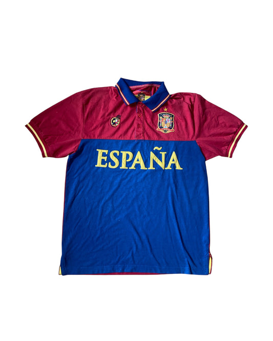 Spanien, RFEF, Polo Hemd Shirt (L)