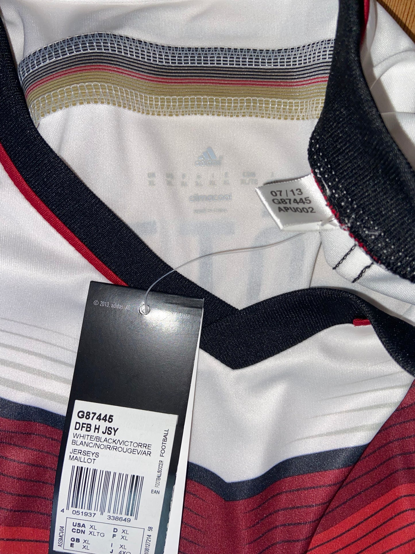 Götze, DFB, Deutschland Heimtrikot 2014 (XL) Neu mit Etikett