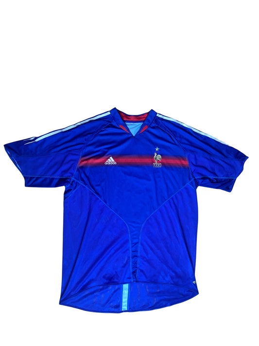 Frankreich Heimtrikot 2004 (XXL)