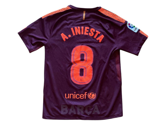 Iniesta FC Barcelona Auswärtstrikot 2016/2017 (M)