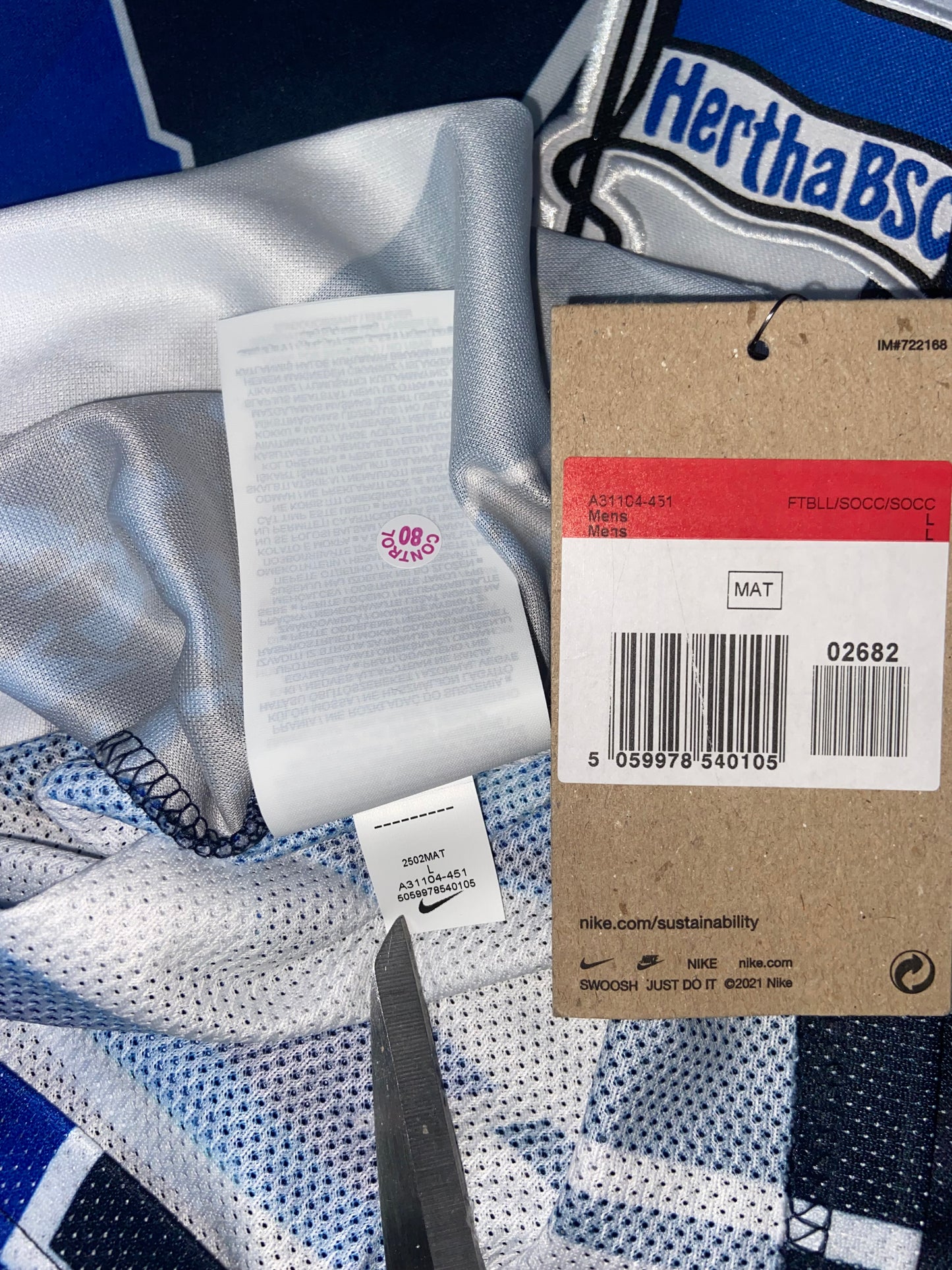 Marcelinho, Hertha BSC Sondertrikot 2024/2025 (L) Neu mit Etikett