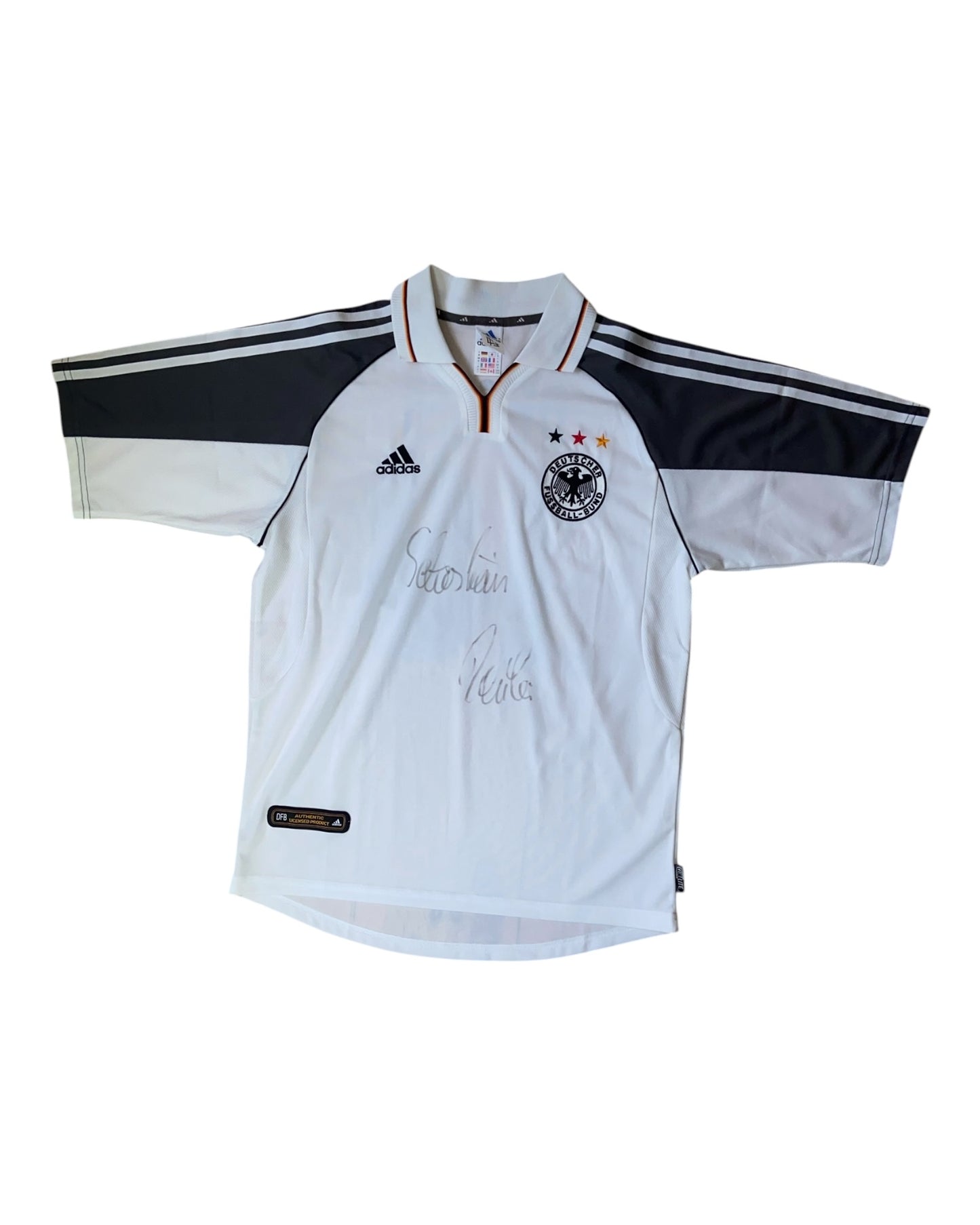 Deisler, DFB, Deutschland Heimtrikot 2000 (XL) mit Unterschrift