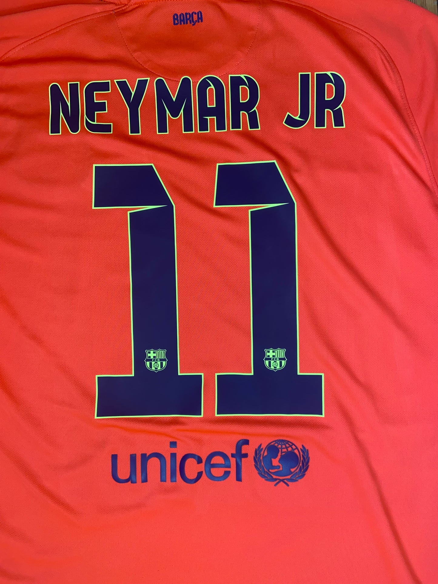 Neymar, FC Barcelona Auswärtstrikot 2014/2015 (L)