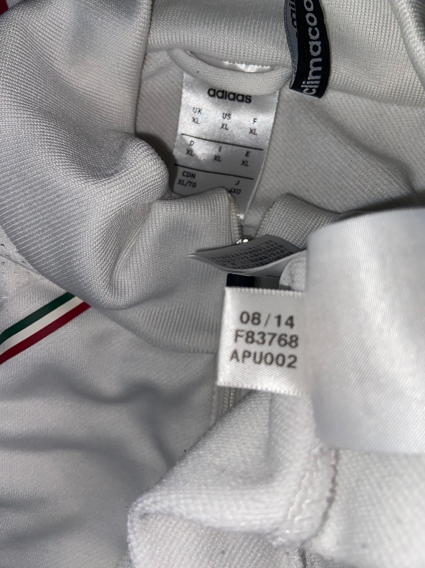 AC Mailand Trainings-Zipper 2014/2015 (XL)