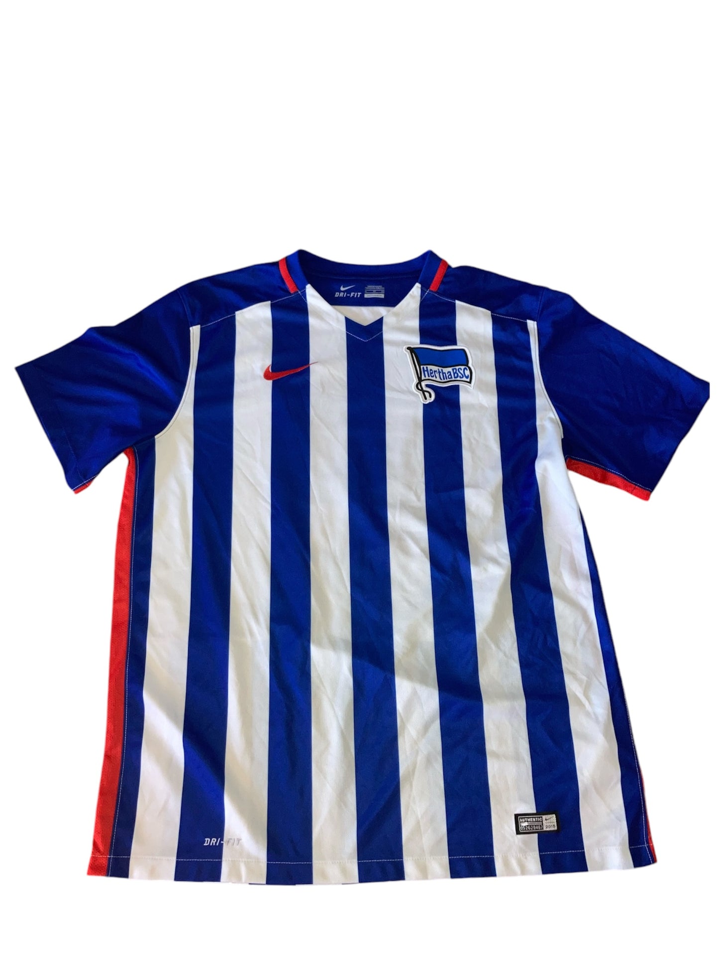 Hertha BSC, Stocker Heimtrikot 2015/16 (XL) ohne Sponsor