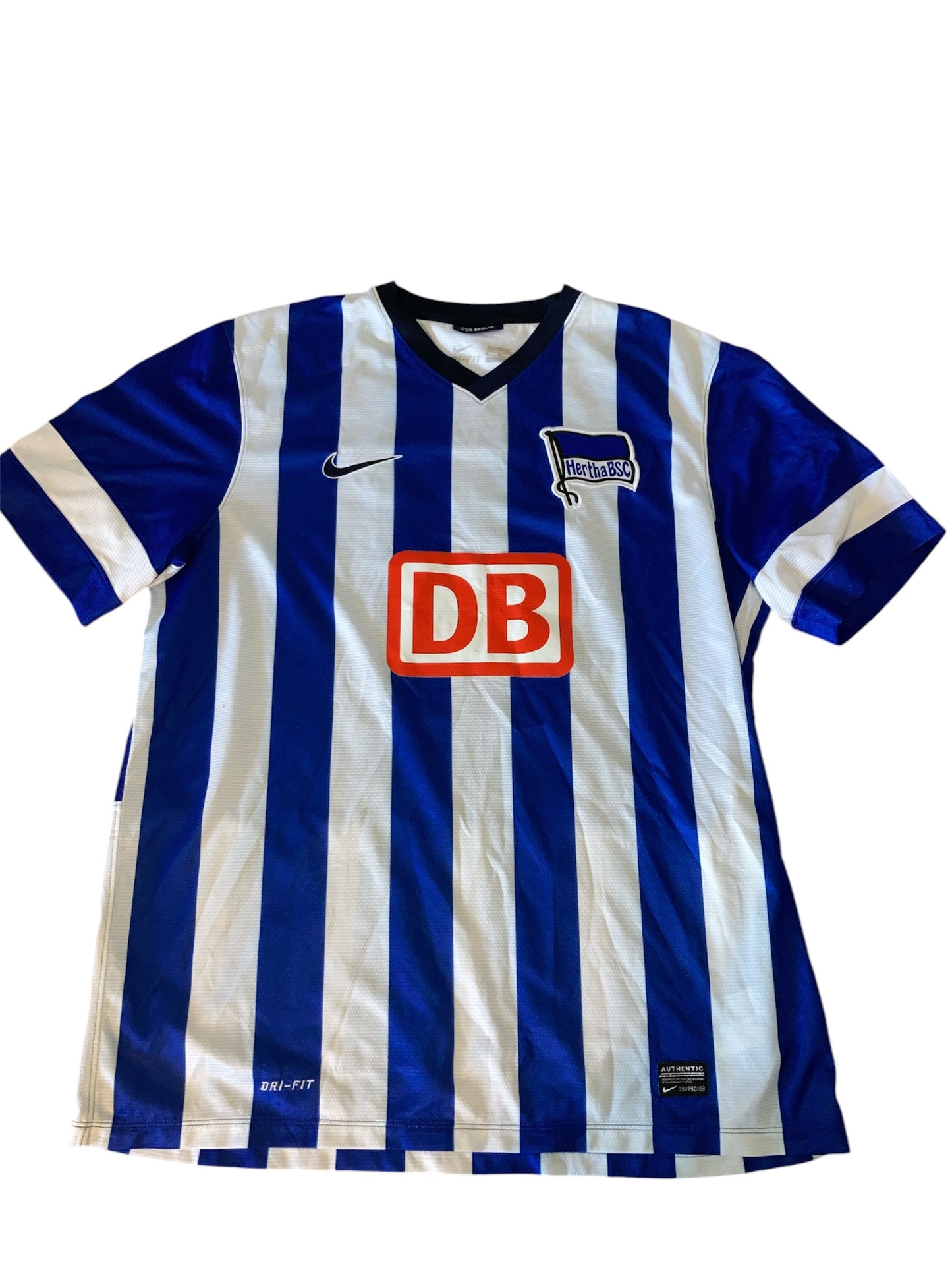 Hertha BSC, Skjellbred Heimtrikot 2013/14 (XL)