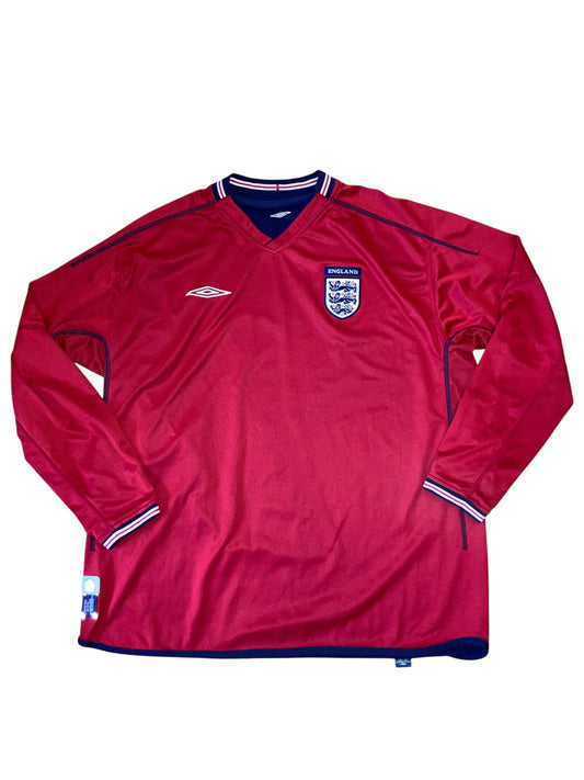 England Auswärtstrikot 2002 (XL)