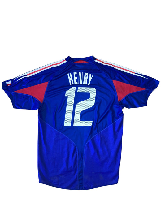 Henry Frankreich Heimtrikot 2004 (L)